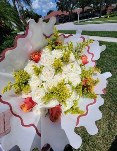 yourstyle2be floral bouquet party and event decor design in Broward County